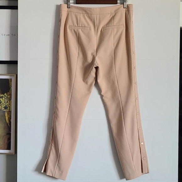 Tibi Anson Skinny Crop Pants, Size 10, Blush, EUC - Picture 9 of 17